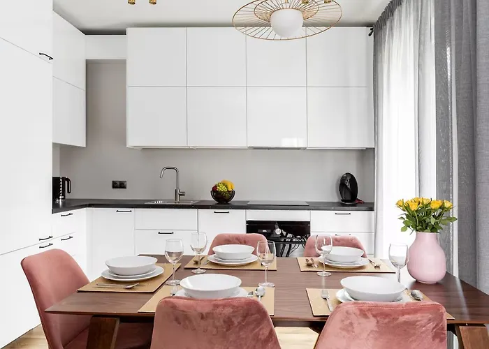 Pink Boutique 60m2 & Garage Apartamento Cracóvia