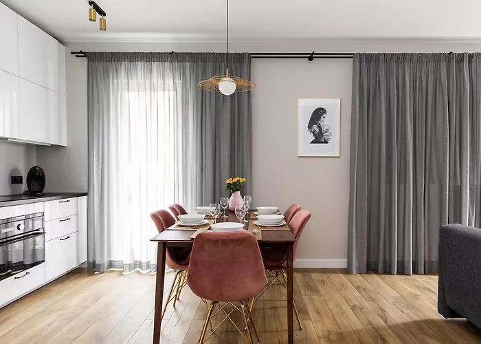 Pink Boutique 60m2 & Garage Apartman Krakkó